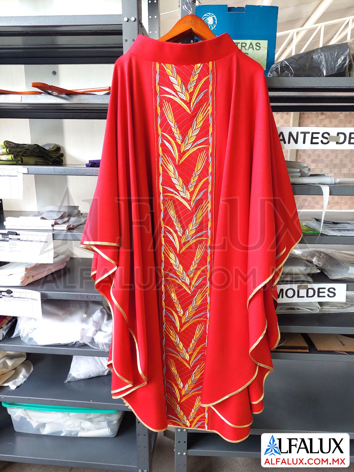 Alfalux PRENDAS Casulla Alba Dalmatica (8)